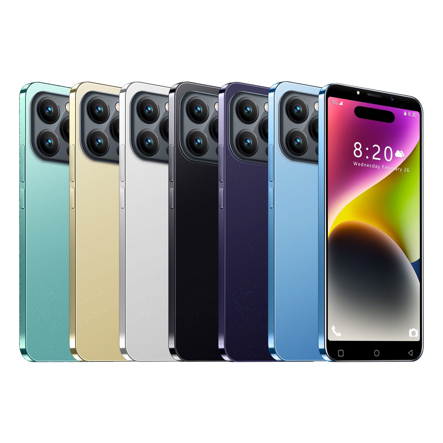 Original New i 14 phone 14 Pro Max Celular 6.8inch screen Dual Sim Smartphone 5g 512gb Mobile Phone for i New Phone 14 Pro Max
